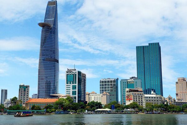 Bitexco Financial Tower in Saigon
