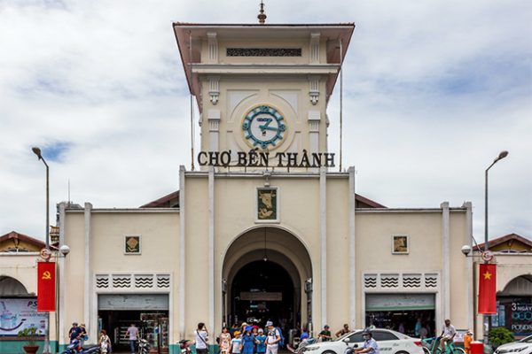 Ben Thanh Market - Vietnam school trips