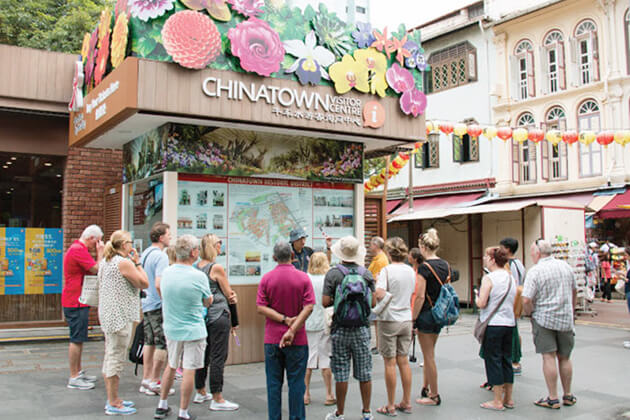 China town - best destination in Singapore school tour