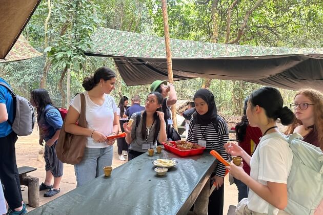 Cricket Farm - school trips to vietnam in 5 days