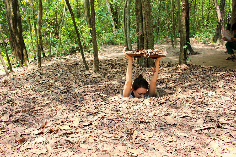 Cu Chi Tunnels - Vietnam School Trip