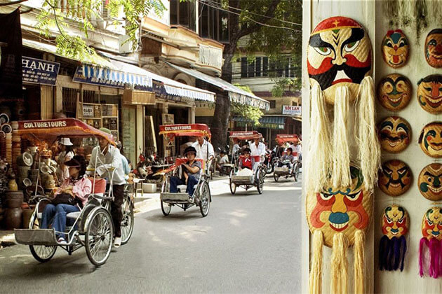 Explore Hanoi Old Quarter from Vietnam School Tour 