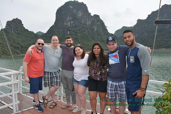 Halong bay cruise - Vietnam school trips