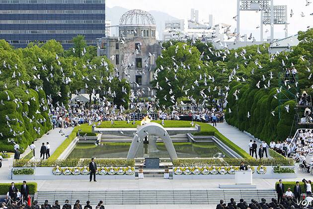 Hiroshima Peace Memorial Park - Japan school trips