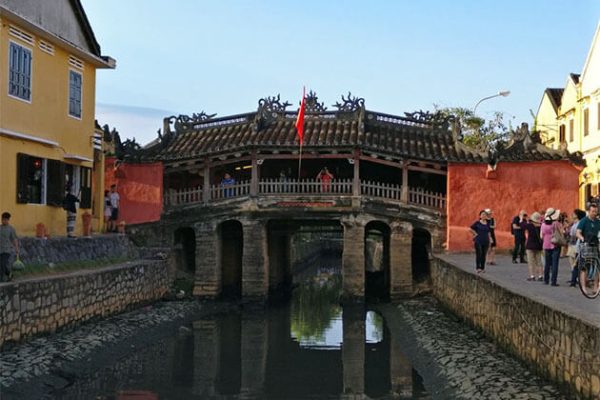 Japanese Covered Bridge - Vietnam school trips