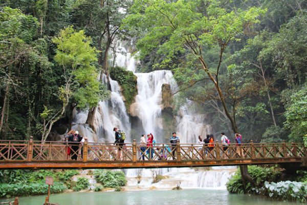 Khouangsi Waterfall in Laos