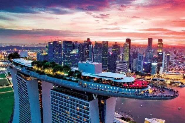 Marina Bay Sands SkyPark - school trips to singapore