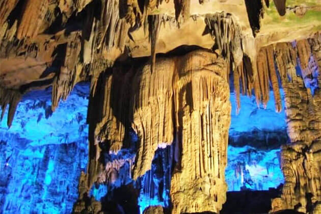 Mythical Reed Flute Cave in Guilin