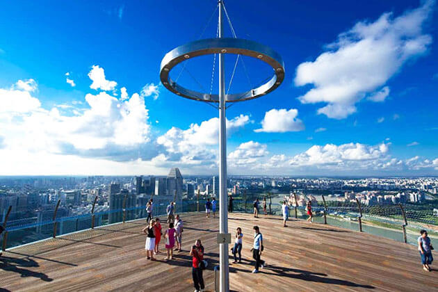 Sands SkyPark Observation Deck - Singapore school tour