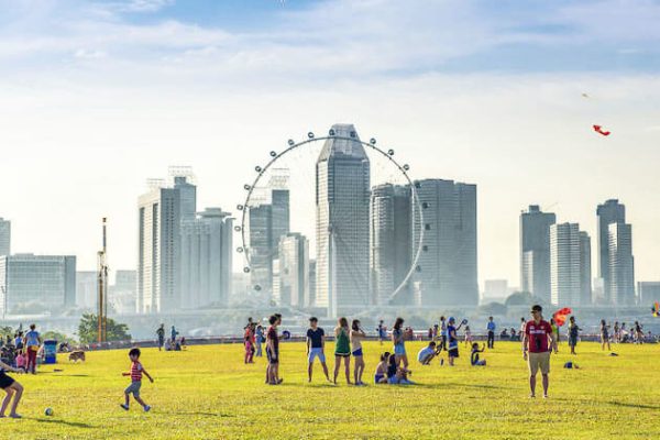 Students explore Marina Barrage in Singapore school trips