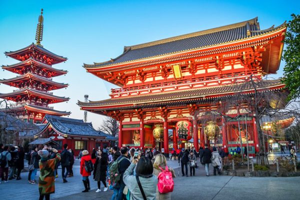 Asakusa Kannon Temple - Japan school trips