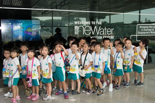 Students visit NEWater Centre in Singapore