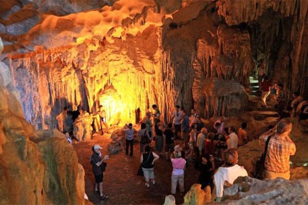 Sung Sot Cave, Halong - Vietnam school tours