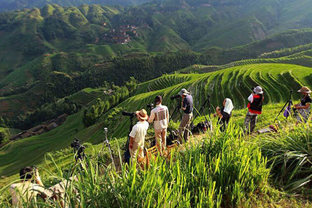 Tranquil landscape in Ping’ an Village - China school tour