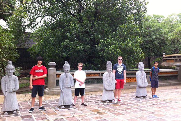 Tu Duc Royal Tomb, Hue - Vietnam school trips