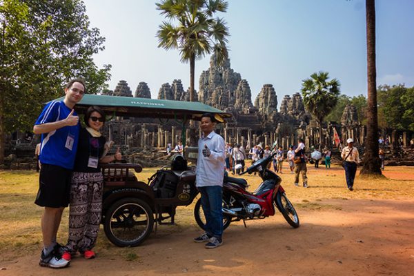 Tuk-tuk experience in Siem Reap