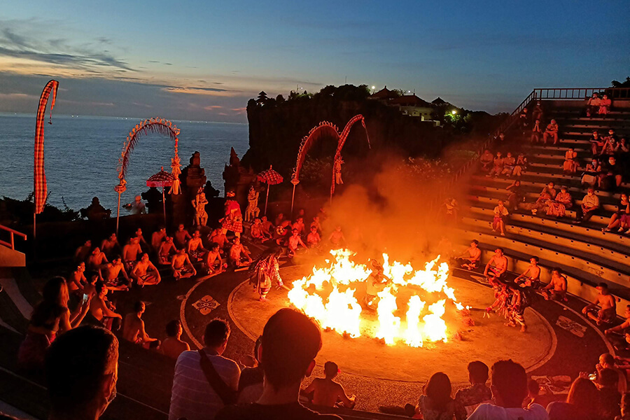 Ubud Fire Kecak Dance show - Indonesia School Trips