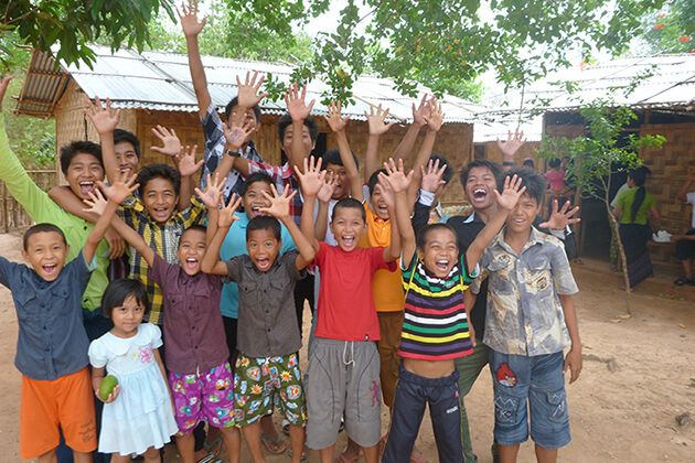 Visit Orphanage in Yagon - Myanmar school trips