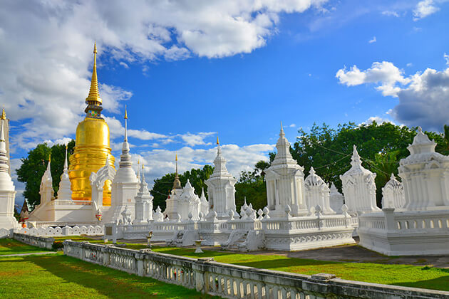 Wat Suan Dok, Chang Mai - Thailand school trips