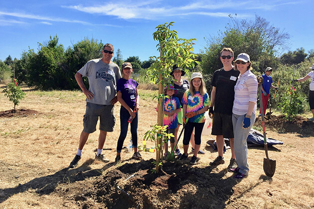 Plant trees in the Bear Sanctuary - Vietnam school trips