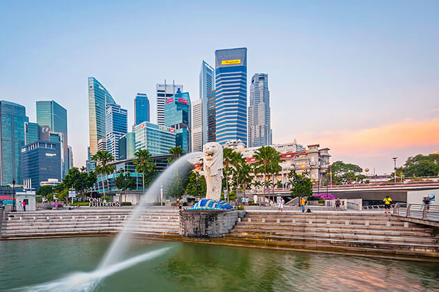 Merlion Park - Singapore school trips