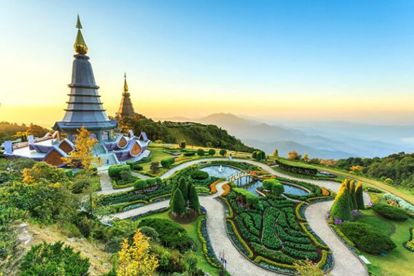 stunning view of Chiang Mai - Thailand school trips